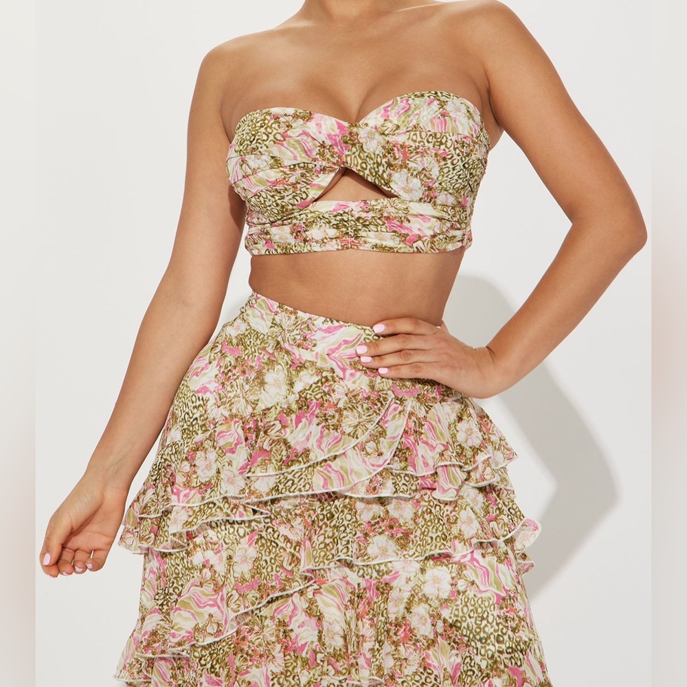 Maxi Skirt Matching Set - Picture 4 of 5